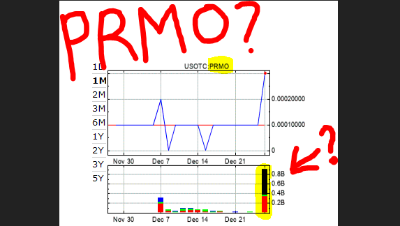 Prom Resources Inc (PRMO): PRMO craziness almost of BITCOIN or EV level?: